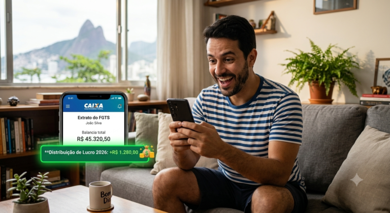 Lucro do FGTS 2026: veja quem recebe, quanto vai ganhar e como consultar o dinheiro